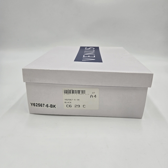 New VENUS Black Heeled Boots with Stiletto Heel - Picture 8 of 8